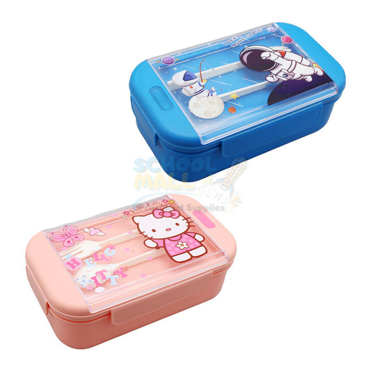 Plastic Lunch Box for Kids #1889