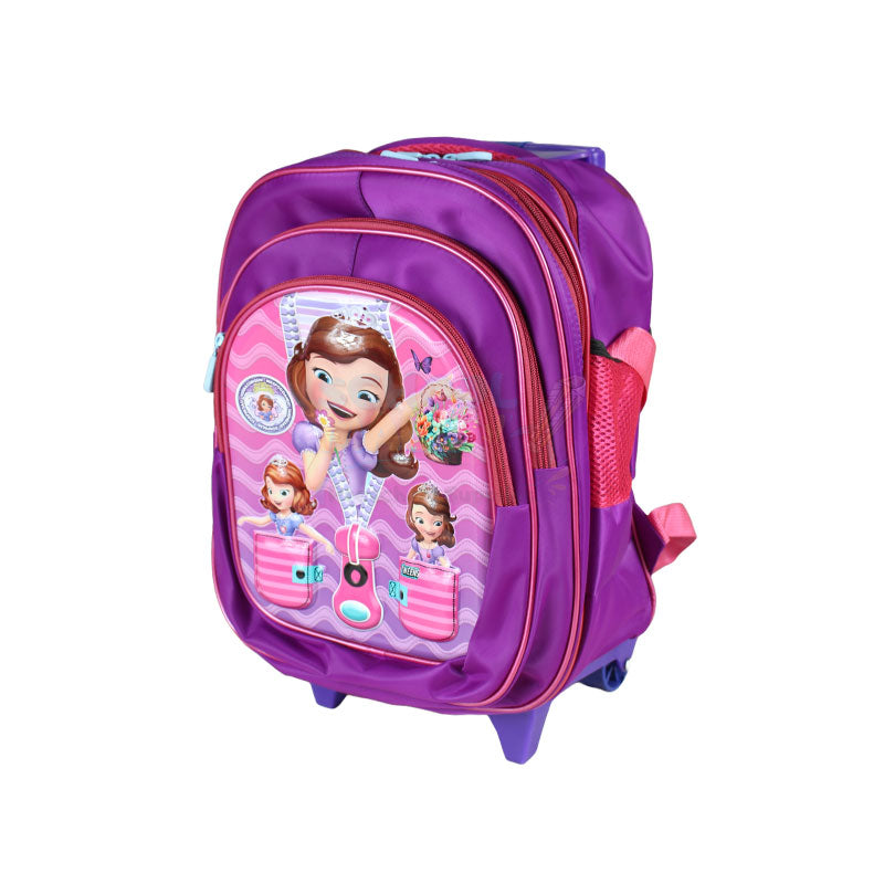 Sofia The First Embossed Trolley School Bag 15″ (1676) – School