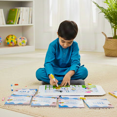 Write & Wipe 6 Cardboard Books Bundle