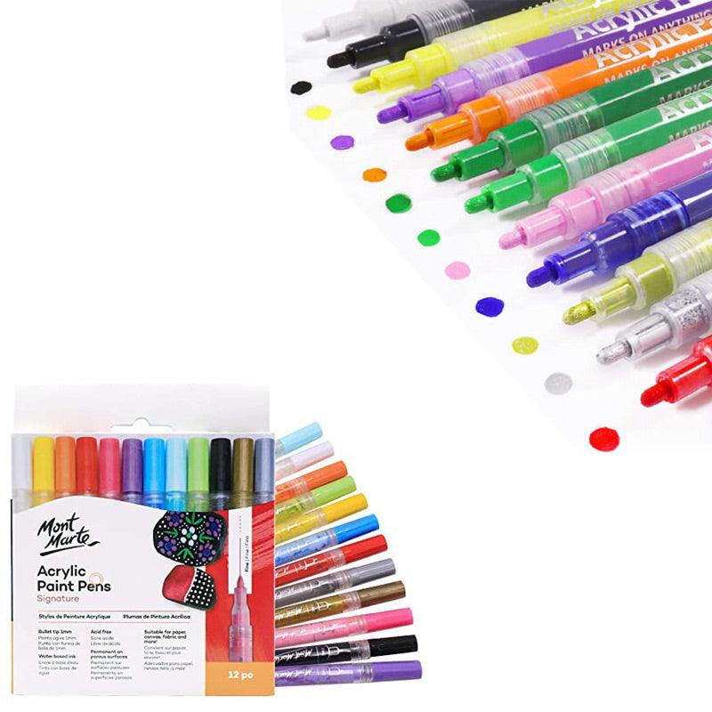 12 PCS Acrylic Paint Pens