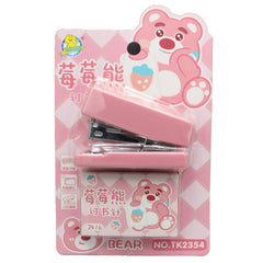 Cute Cartoon Animals Mini Stapler Set
