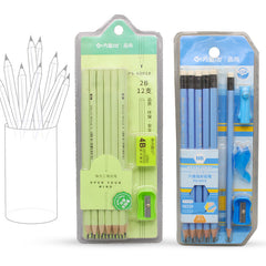 14 Pcs Pencils Set with eraser sharpener