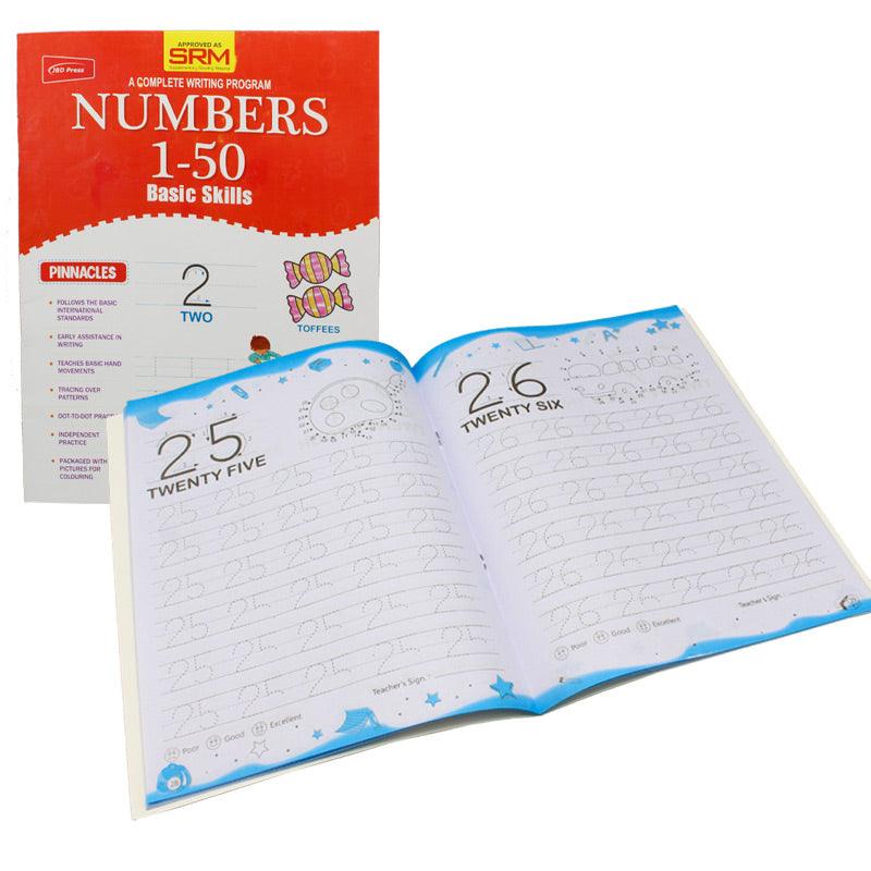 Copy Basic Numbers Basic Skills Numbers (1-50) – School Mall - Educational Toys ...