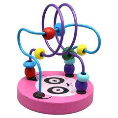 Wooden Spinning Mini Beads Maze Toy