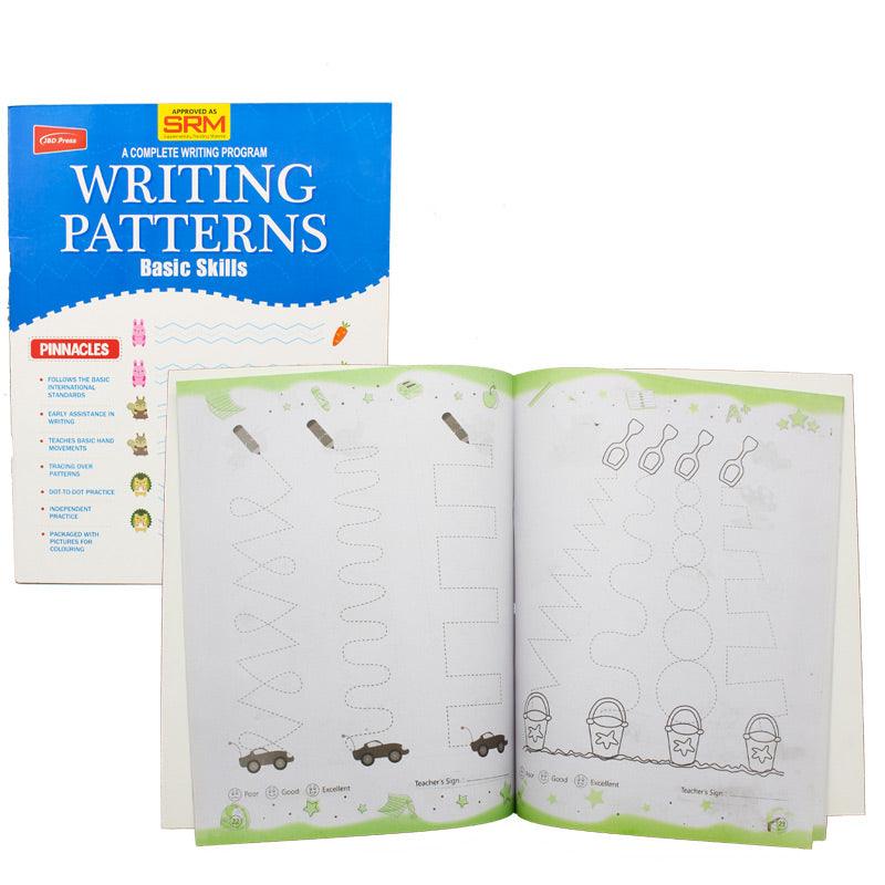 Writing Guide Pattern Letters Writing Patterns Basic Skills – School Mall - Educational Toys ...