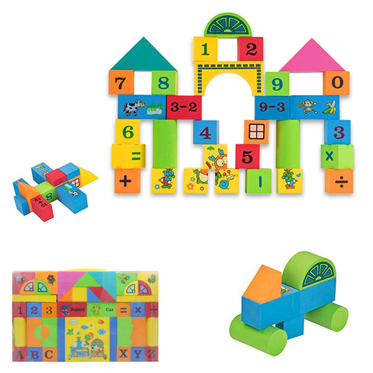 107 PCS Safe Foam Blocks Set