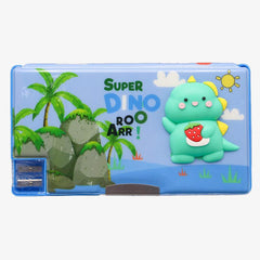 Deformed cute pencil case with sharpener