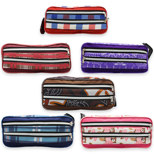 3 Zipper Pencil Pouch