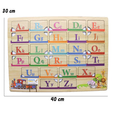 3in1 Wooden Puzzle Board