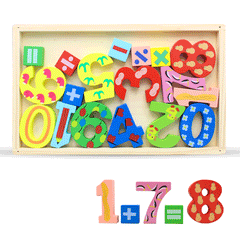 Multicolor Wooden Learning Board