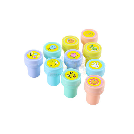 10 PCs Smileys Stamp Set