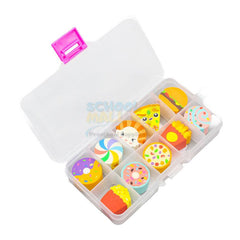 10 Pcs Food Theme Eraser for Children (1600)