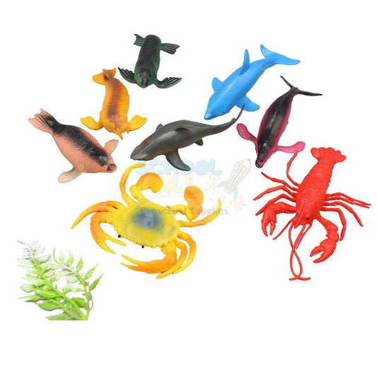 10 Pcs Realistic Sea Animal