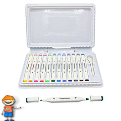 12 Colors Water Floating Painting Marker Pen