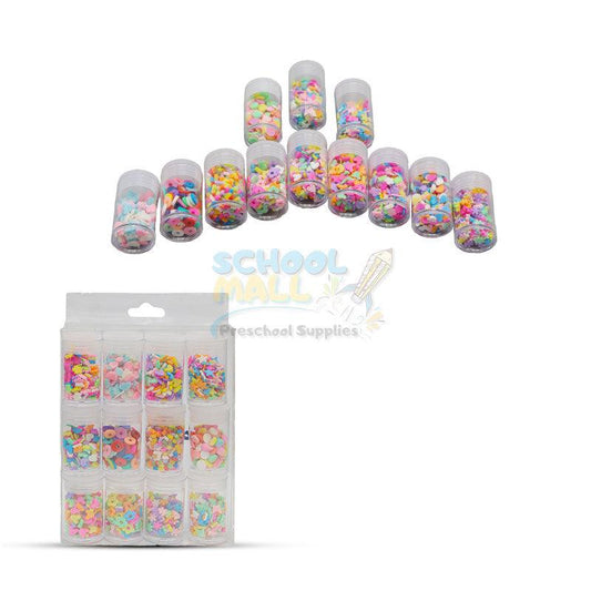 12 Pcs Sprinkles Nail Art Slices Fashion 0521 Set of 2