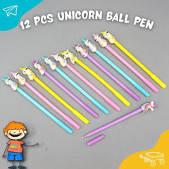 12 Pcs Unicorn Ball Pen