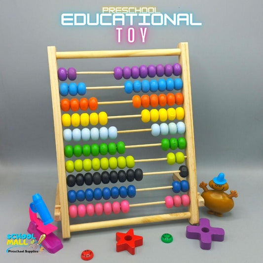 Abacus - Ten Stalls Computing Rack - Educational Toys