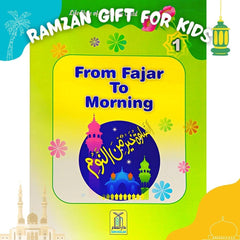 Daily Routine Prayer Islamic Book Set for Kids -English