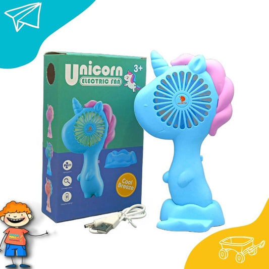 Unicorn Electric Fan Charging