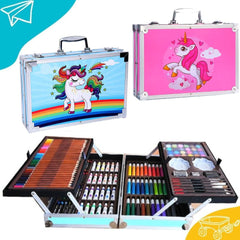 145 PCS Unicorn Color Art Case