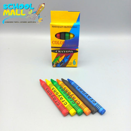 Crayons 6 Colours - SMPKCC06