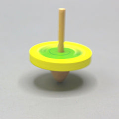 17 PCs Wooden Spinning Top