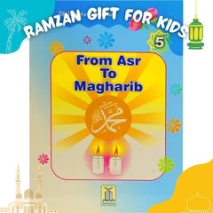 Daily Routine Prayer Islamic Book Set for Kids -English