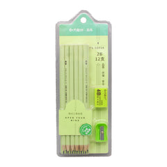 14 Pcs Pencils Set with eraser sharpener