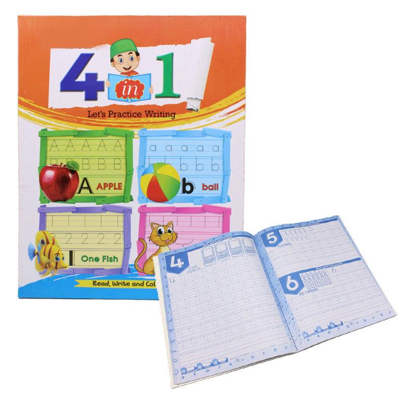 4 in 1 Practice Writing Book