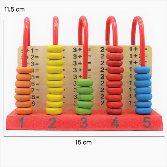 5 Gear Wooden Calculation Frame