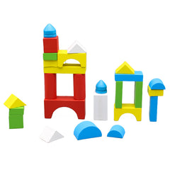 Wooden Montessori Building Blocks