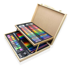 106 Pcs Coloring Kit Wooden