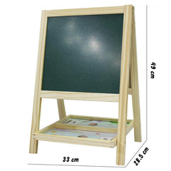 Multifunctional Double Sided Sketchpad Magnetic Wooden board-858