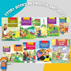 Bilingual Story Books in English and Urdu 10 Books