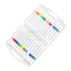24 Color Acrylic Triangle Markers #2076