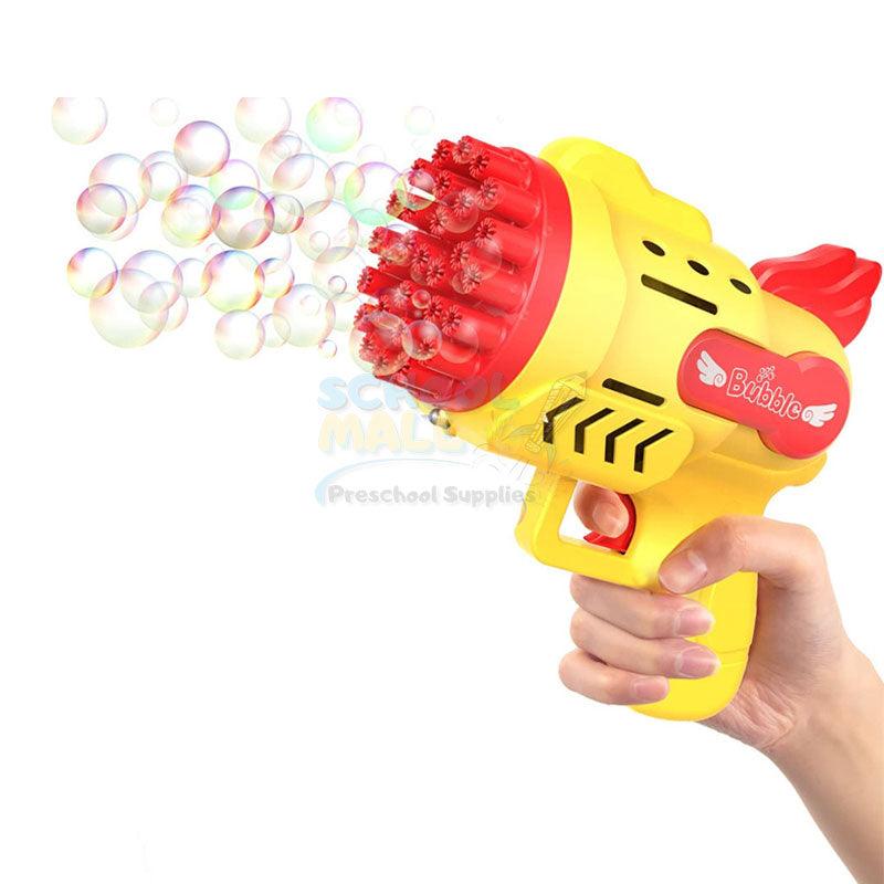 29 Holes Bubble Machine Gun with Colorful Lights