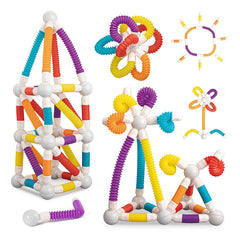 Stretchable Pop Tube Magnetic Sticks 58 Pcs