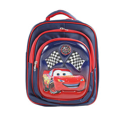 Car Embossed School Bag 14 inch (1760)