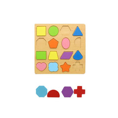 4-in-1 Bundle 3D Wooden Puzzle Board