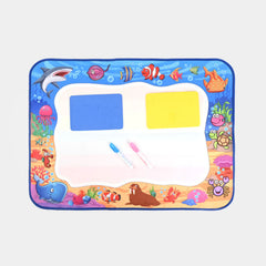 Doodle Mat Water Canvas Drawing Set For Kids