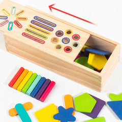 Wooden Shapes Sorting Game