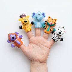 Cute Animals Design Finger Puppet Set