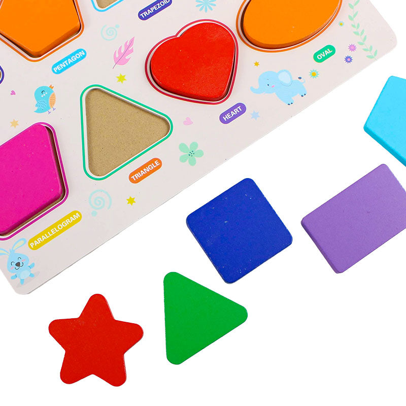 Wooden Puzzle Board