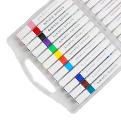 24 Color Acrylic Triangle Markers #2076