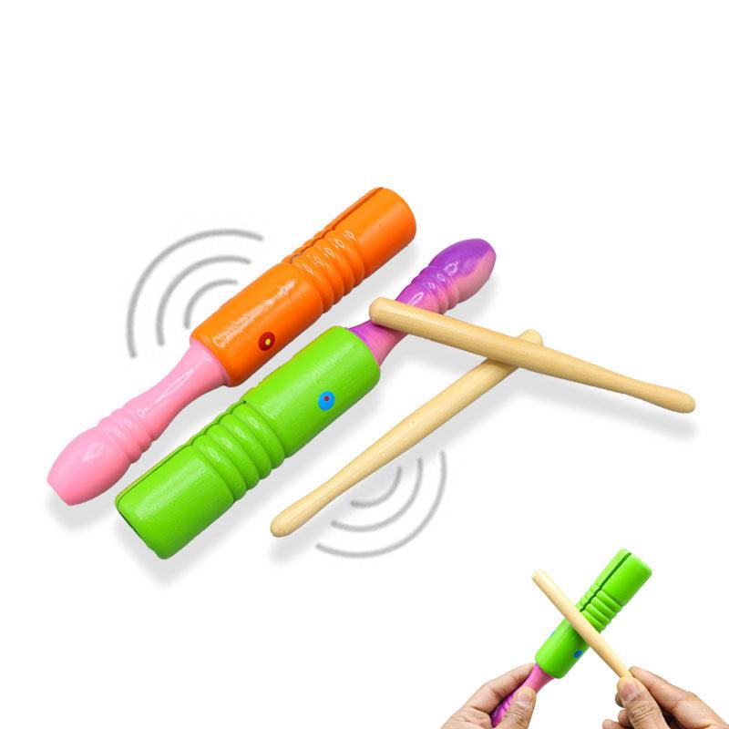 Wooden Clave Percussion Instrument - Musical Toy