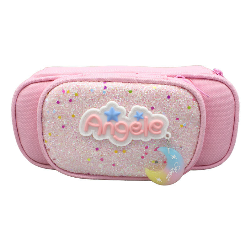 Fancy Angele Pouch/Geometry Box