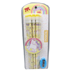 12 Pcs Unicorn Pencil set with Sharpener