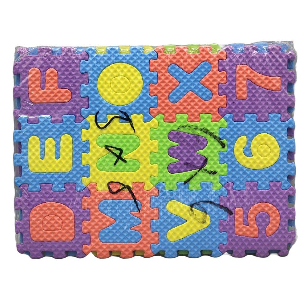 36 PCs Eva Puzzle Mats Alphanumeric(ABC, 123)