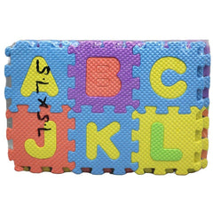 36 PCs Eva Puzzle Mats Alphanumeric(ABC, 123)