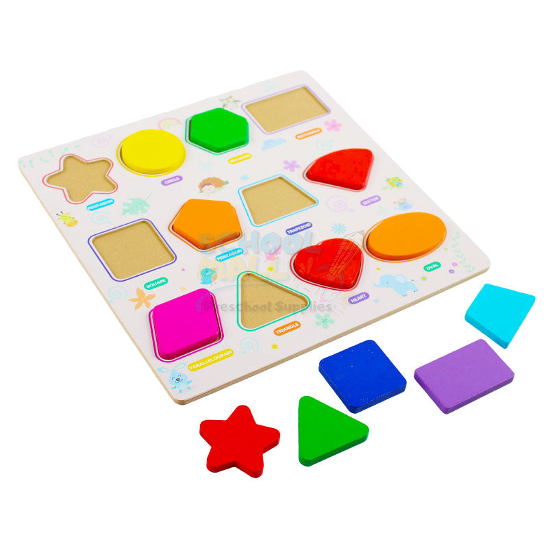 Wooden Puzzle Board